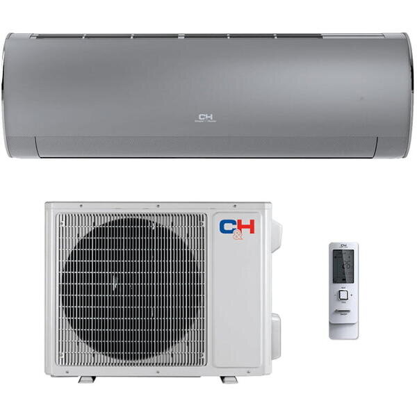 Aparat aer conditionat Daytona CH-S18FTXD-SC Inverter 18000BTU Clasa A++/A+++ Wi-Fi Argintiu