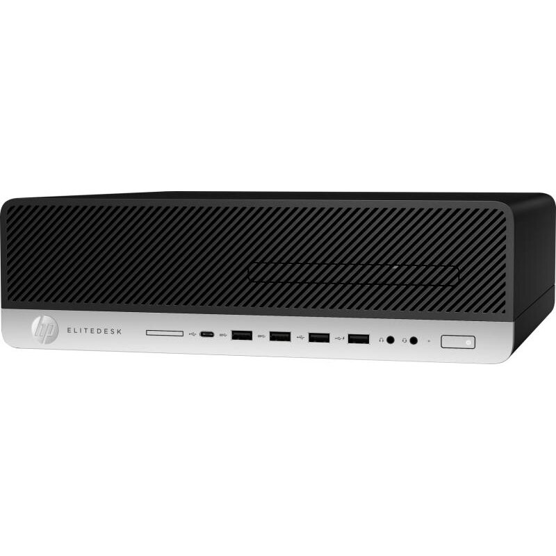 Sistem desktop Refurbished EliteDesk 800 G5 Intel Core i5-9400 8GB 256GB SSD Windows 11 Pro Black