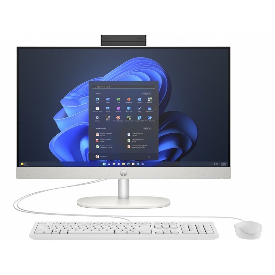 Sistem All in One ProOne 240 G10 FHD 23.8inch Intel Core Ultra 7 155U 16GB 512GB SSD Windows 11 Pro White