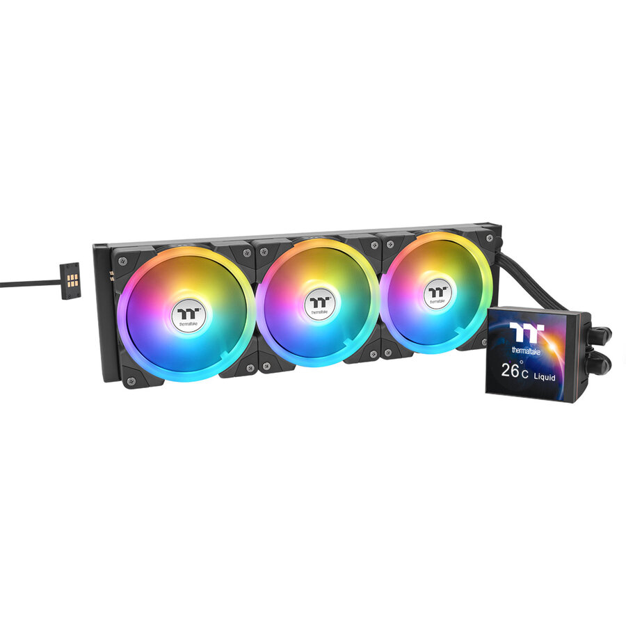 Thermaltake MAGFloe 420 Ultra ARGB Sync Water 420mm 81.6 CFM Black