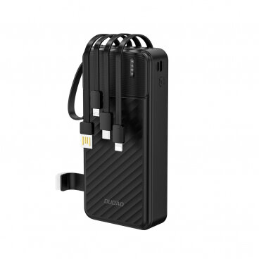 Baterie Externa K11 Pro 20000mAh 10W 1 x Lightning - 1 x microUSB - 1 x USB-A - 1 x USB-C Negru