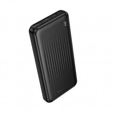 Baterie Externa Borofone BJ78 Clever 10000mAh 10W 2 x USB-A Negru