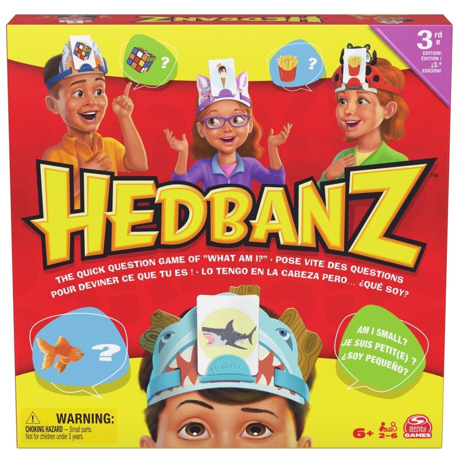 Joc de societate Spin Master Hedbanz 6 Ani+