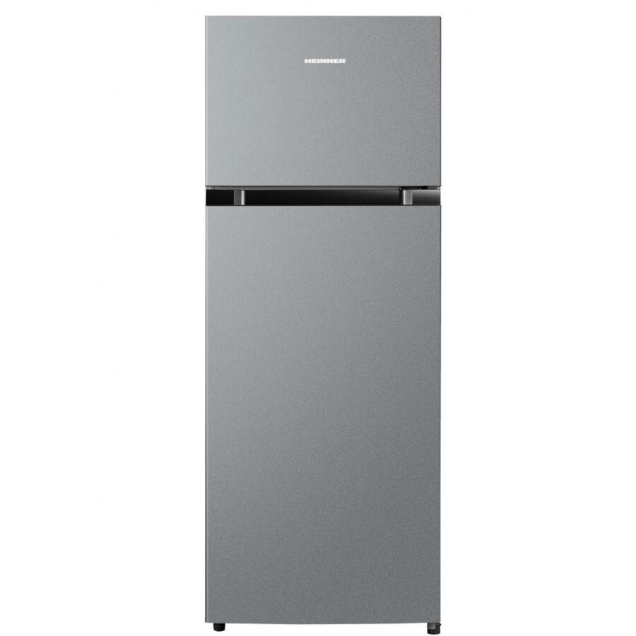 Frigider HF-M24ESE++ 2 Usi 204L Clasa E Iluminare LED Argintiu