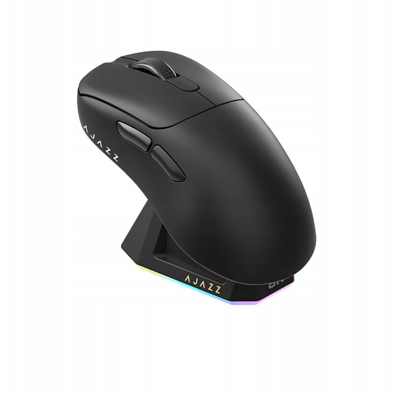 Mouse Wireless AJ179 PRO BT / Wireless 2.4GHz / USB 26000DPI Baza de Incarcare Negru