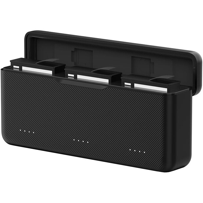 Accesoriu Camera Video Actiune pentru DJI Osmo Action 5 Pro, incarcare simultana 3 baterii, Negru