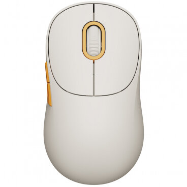 Mouse Wireless Mouse 3 1200dpi 2.4GHz Ergonomic Alb