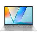 Laptop ASUS Vivobook S16 3K 16 inch AMD Ryzen Al 7 350 24GB 1TB SSD Free Dos Cool Silver