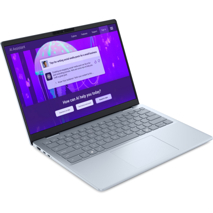 Laptop Dell 14 Plus WQXGA 14 inch Intel Core Ultra 7 258V 32GB 1TB SSD Windows 11 Pro Ice Blue