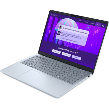 Laptop Dell 14 Plus WQXGA 14 inch Intel Core Ultra 7 258V 32GB 1TB SSD Windows 11 Pro Ice Blue