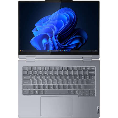 Laptop Lenovo ThinkBook 14 2-in-1 G5 WUXGA 14 inch Intel Core Ultra 7 255U 16GB 512GB SSD Windows 11 Pro Luna Grey