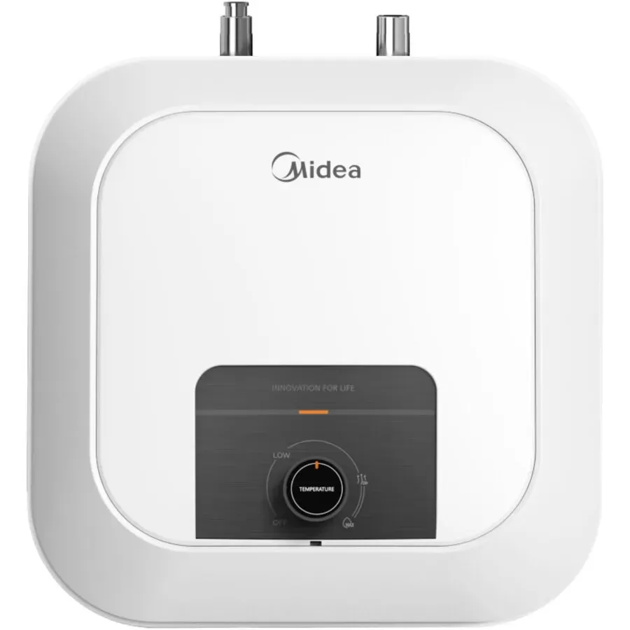 Boiler Electric Midea D30-25VD1(U) Model Compact Volum 30L Control Mecanic Montaj sub Chiuvetă Clasa C Alb