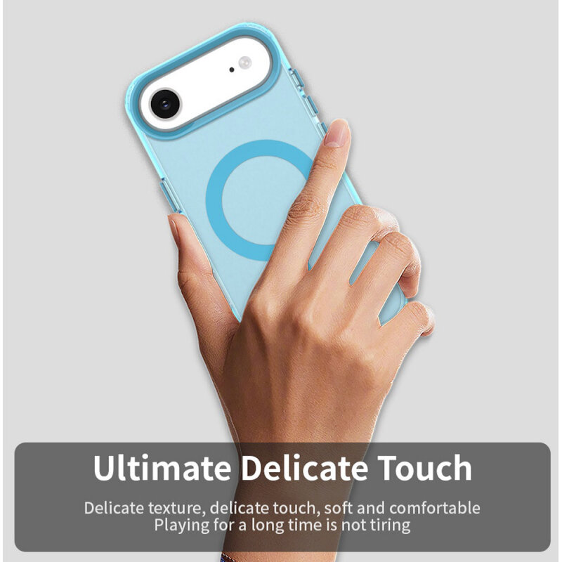 Husa Techsuit pentru Apple iPhone 17 Air Albastră — imaginea 3