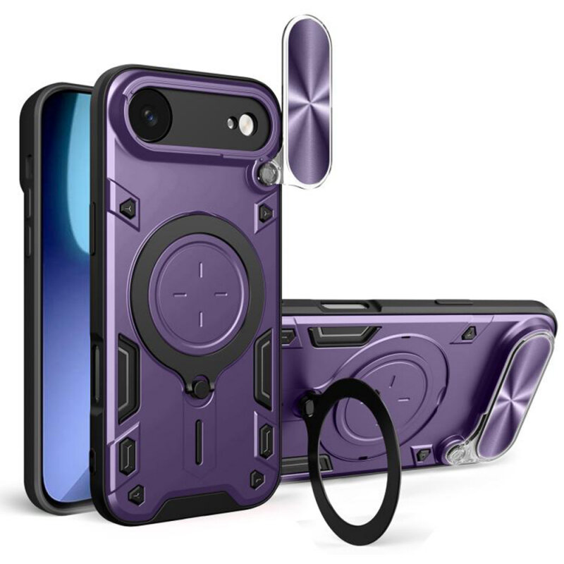 Husa Techsuit pentru Apple iPhone 17 Air Mov