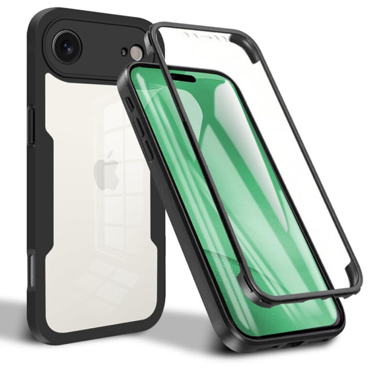 Husa Techsuit pentru Apple iPhone 17 Air Neagră