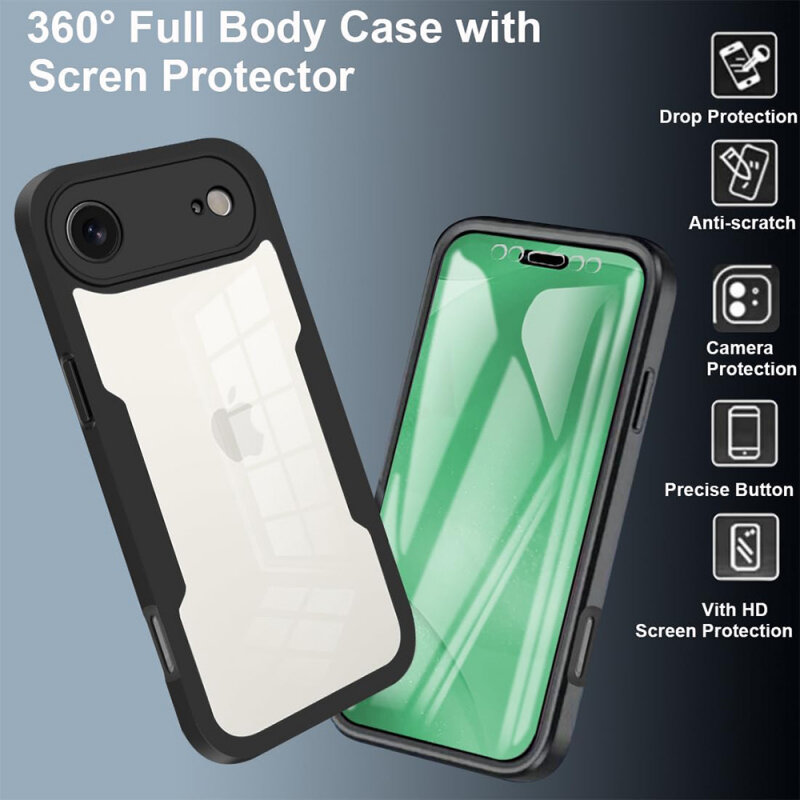 Husa Techsuit pentru Apple iPhone 17 Air Roz — imaginea 2
