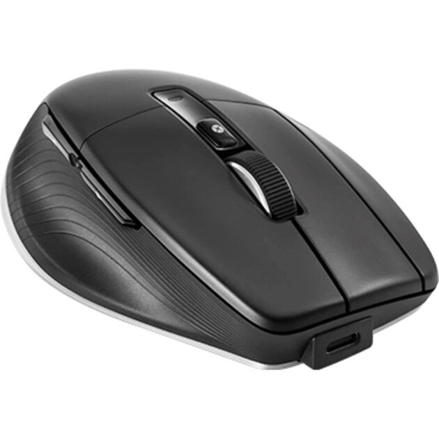 Mouse Wireless 3DX-700117 CadMouse Pro Left 2.4GHz / Bluetooth / USB-C Negru
