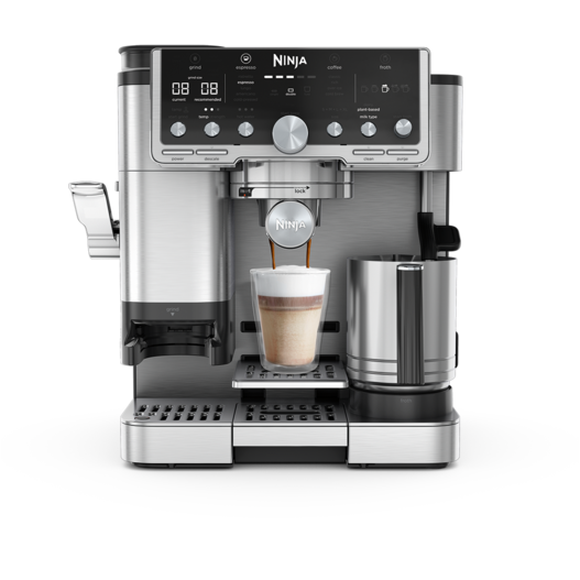 Espressor Cafea Luxe Cafe Pro ES701EU 1650W Argintiu/Negru