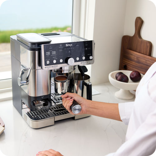 Espressor 3 în 1 Ninja Luxe Café Pro ES701EU, 1650W, 15 bar, 250 g, 2 l, Barista Assist, 5 setări de spumă, 9 tipuri de espresso — imaginea 5