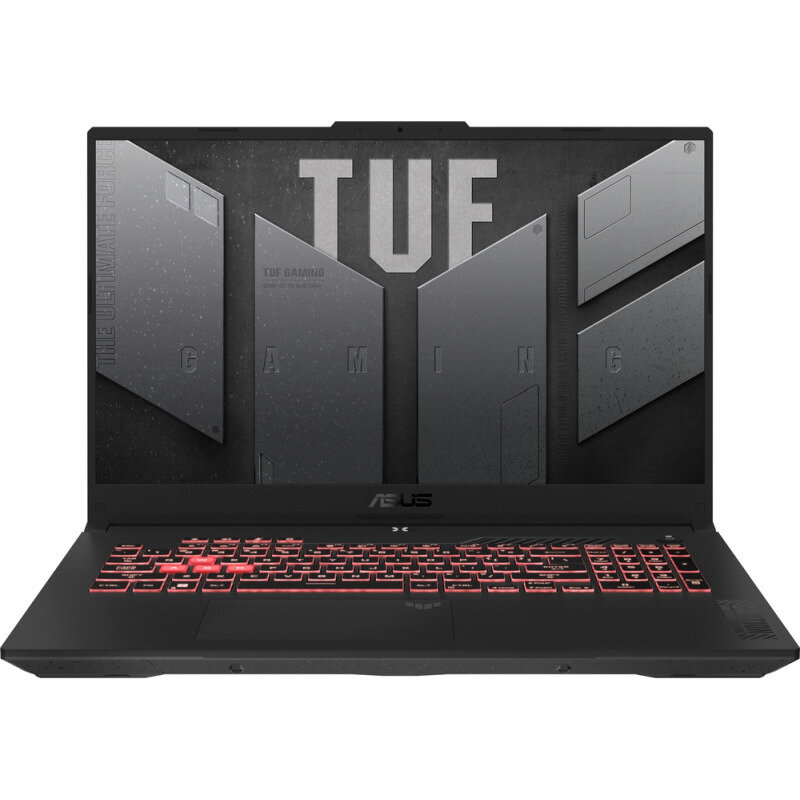 Laptop TUF A17 FA707N FHD 17.3 inch AMD Ryzen 7 7445HS 16GB 1TB SSD RTX 4050 Free Dos Mecha Gray