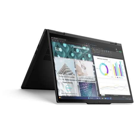 Laptop Lenovo ThinkPad T14s 2-in-1 G1 WUXGA 14 inch Intel Core Ultra 7 255U 32GB 1TB SSD Windows 11 Pro Black