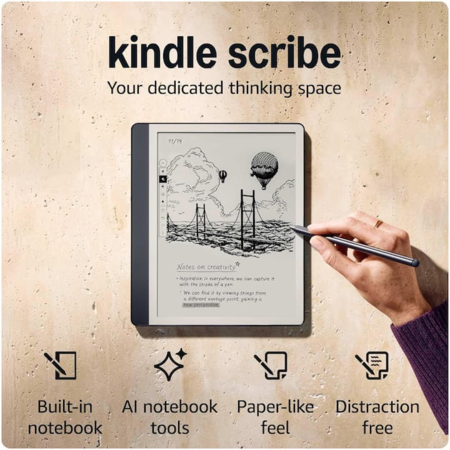 eBook Reader Amazon Kindle Scribe Redesigned Display 10.2inch 32GB