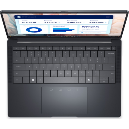 Laptop Dell Pro 14 Premium FHD+ 14 inch Intel Core Ultra 7 266V 16GB 1TB SSD Windows 11 Pro Magnetite
