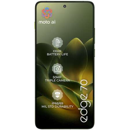 Telefon mobil Motorola Edge 70 512GB 12GB RAM Dual Sim 5G Bronze Green