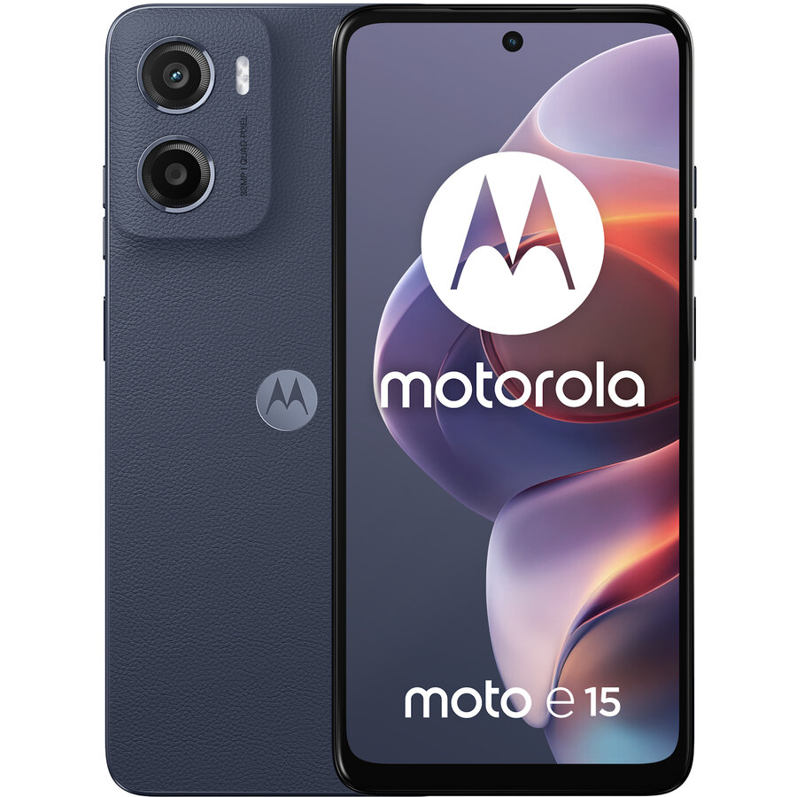 Telefon mobil Moto E15 64GB 2GB RAM Dual Sim 4G Blue