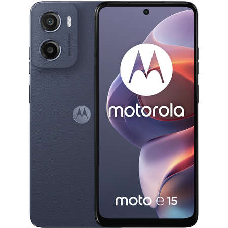 Telefon mobil Motorola Moto E15 64GB 2GB RAM Dual Sim 4G Blue