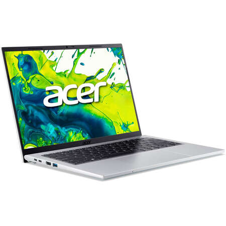 Laptop Acer Aspire Go 14 WUXGA 14 inch Intel Core 5 150U 16GB 512GB SSD Free Dos Pure Silver