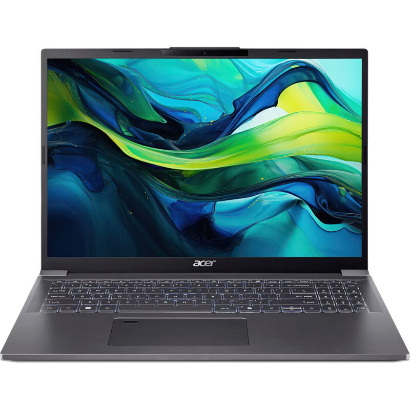 Laptop Aspire 16 WUXGA 16 inch Intel Core Ultra 7 155U 16GB 1TB SSD Free Dos Steel Gray