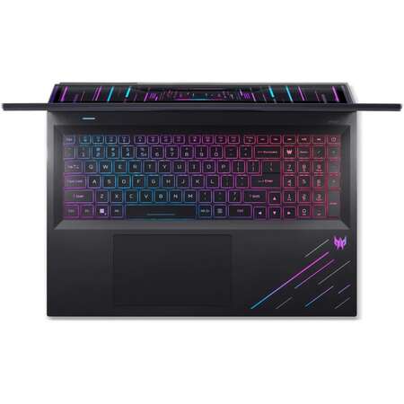Laptop Acer Gaming 18inch Predator Helios 18 AI PH18-73 Intel Core Ultra 9 275HX 128GB 1TB + 2TB + 1TB SSD GeForce RTX 5080 16GB Windows 11 Pro Abyssal Blac