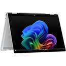 Laptop HP OmniBook X Flip 2-in-1 NG AI 3K 14 inch Intel Core Ultra 5 226V 16GB 1TB SSD Windows 11 Home Glacier Silver