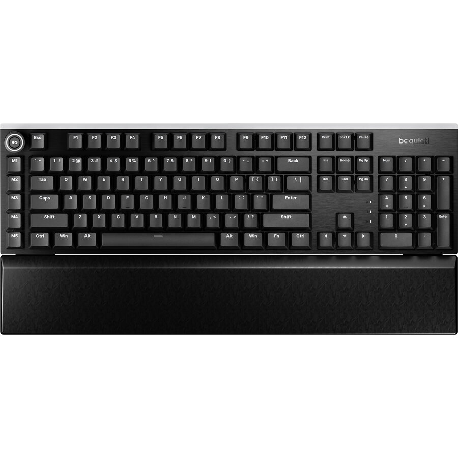 Tastatura Mecanica Modulara Light Mount Silent Tactile (BT004US) USB 2.0 Palmrest Iluminare RGB US ANSI Negru