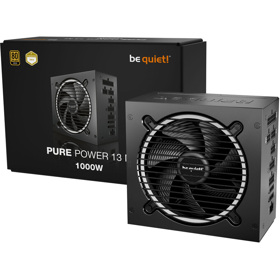Sursa PC Pure Power 13 M 1000W (BP028EU) Full Modulara 80 Plus Gold Negru