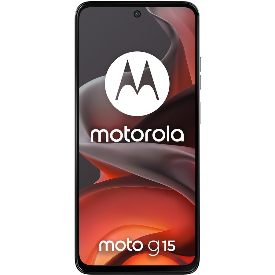 Smartphone Motorola Moto g15, 512GB, 8GB RAM, Dual SIM, 4G, Tri-Camera, Gravity Grey - imagine 2