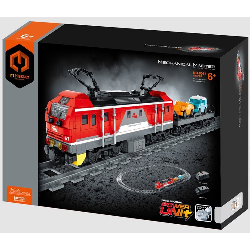 Set Constructie Tren de Marfa 617 Piese 6+ Ani