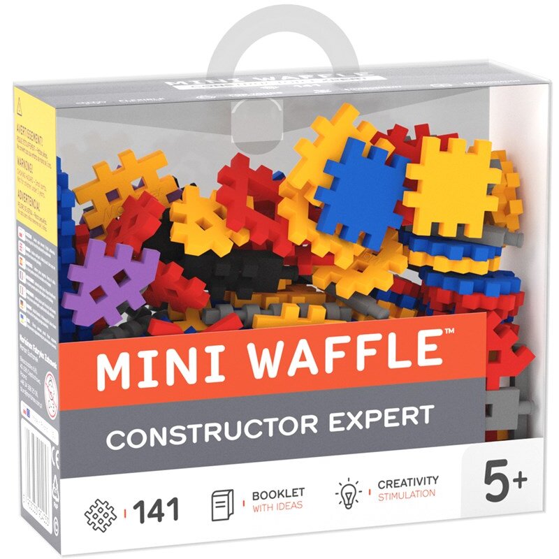 Set Constructie Mini Waffle Building Blocks Expert 141 Piese 5+ Ani
