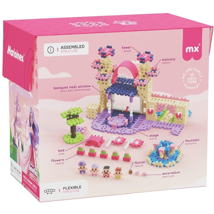 Set Constructie Mini Waffle Princess 280 Piese 6+ Ani