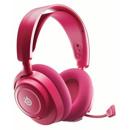 Casti Gaming SteelSeries Arctis Nova 7P Wireless Gen 2 Magenta pentru PS5 - imagine 2