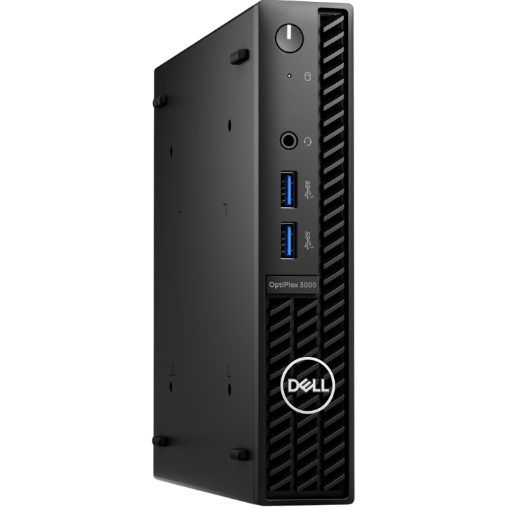 Mini PC Refurbished OptiPlex 3000 Intel Core i5-12500T 8GB 256GB SSD Windows 11 Home Black