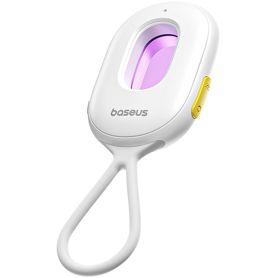 Detector de Camera cu Infrarosu Heyo Series II 60mAh Functii Alarma si Lanterna Cablu USB-A la USB-C Alb