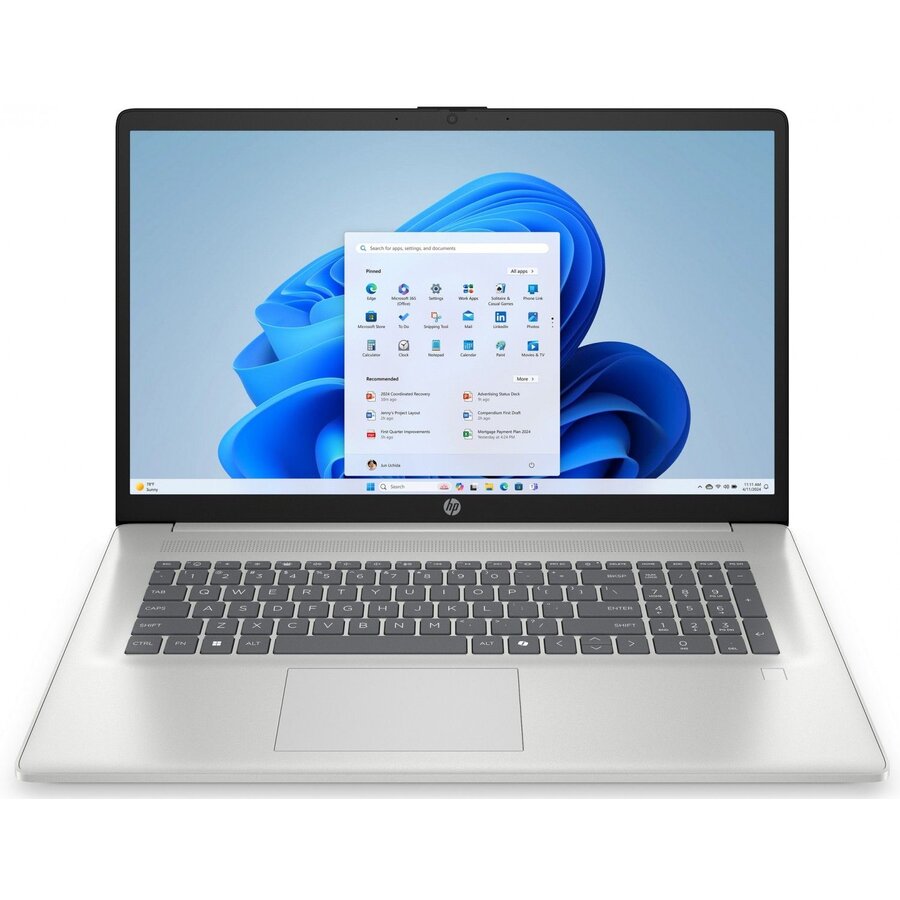 Laptop 17-cp2216nw  Ryzen 5 7520U 17.3inch FHD 16GB 512GB Windows 11 Home Argintiu