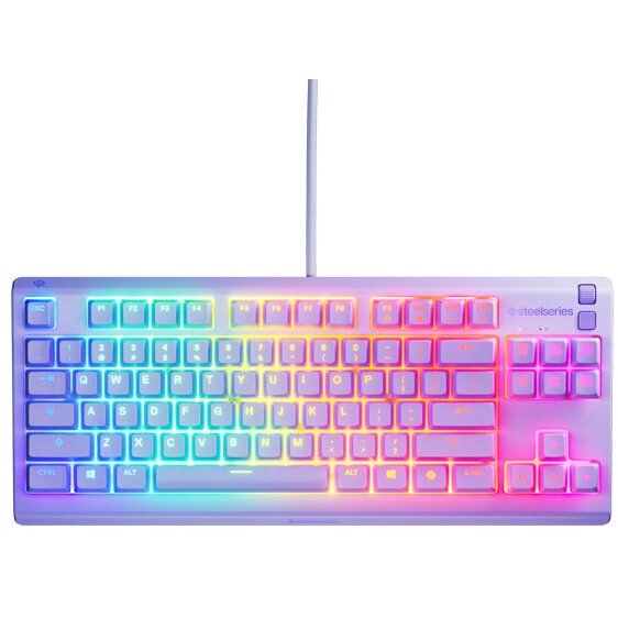 Tastatura SteelSeries Apex 3 TKL US Lavanda