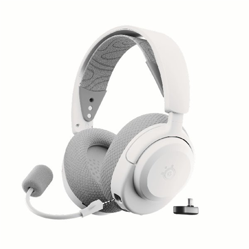 Casti Gaming Wireless Steelseries Arctis Nova 3X, Bluetooth, Autonomie 40 ore, USB-C, XBOX (Alb) - imagine 3