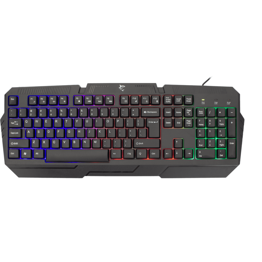 Tastatura Gaming DAKOTA USB 2.0 Layout US Iluminare RGB Negru