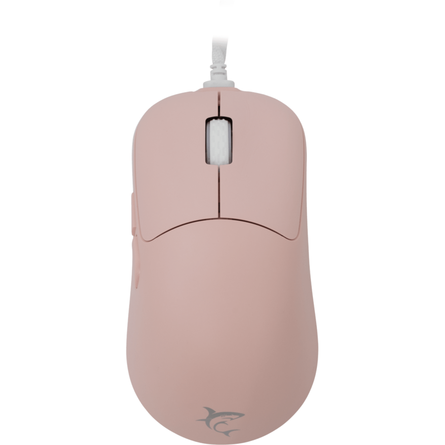 Mouse Gaming cu Fir GRAPHENE 6D USB 2.0 12400DPI Roz