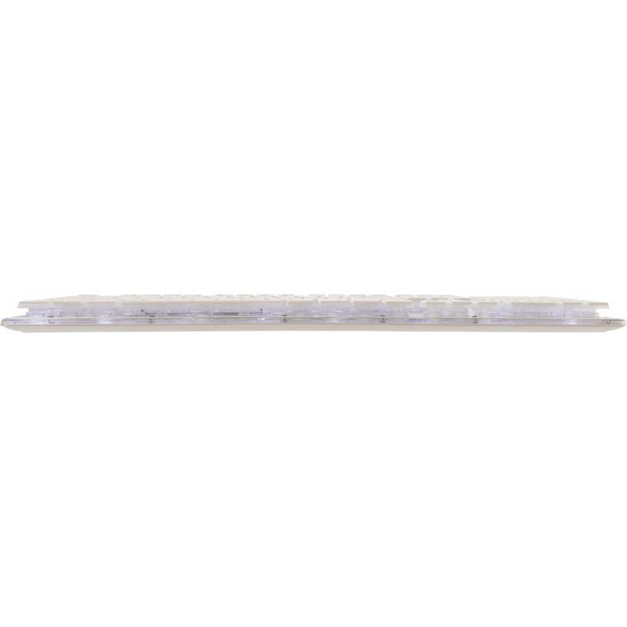 Tastatura Gaming cu Fir White Shark TACHI USB 2.0 Layout US ILuminare White LED Alb — imaginea 2