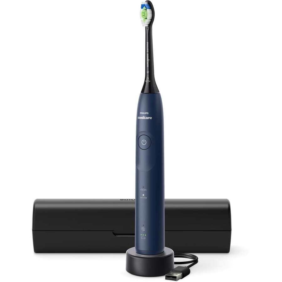 Periuta de Dinti Electrica HX7113/01 Sonicare 5500 cu 2 Moduri De Periere 62.000 Miscari/Minut Bleumarin